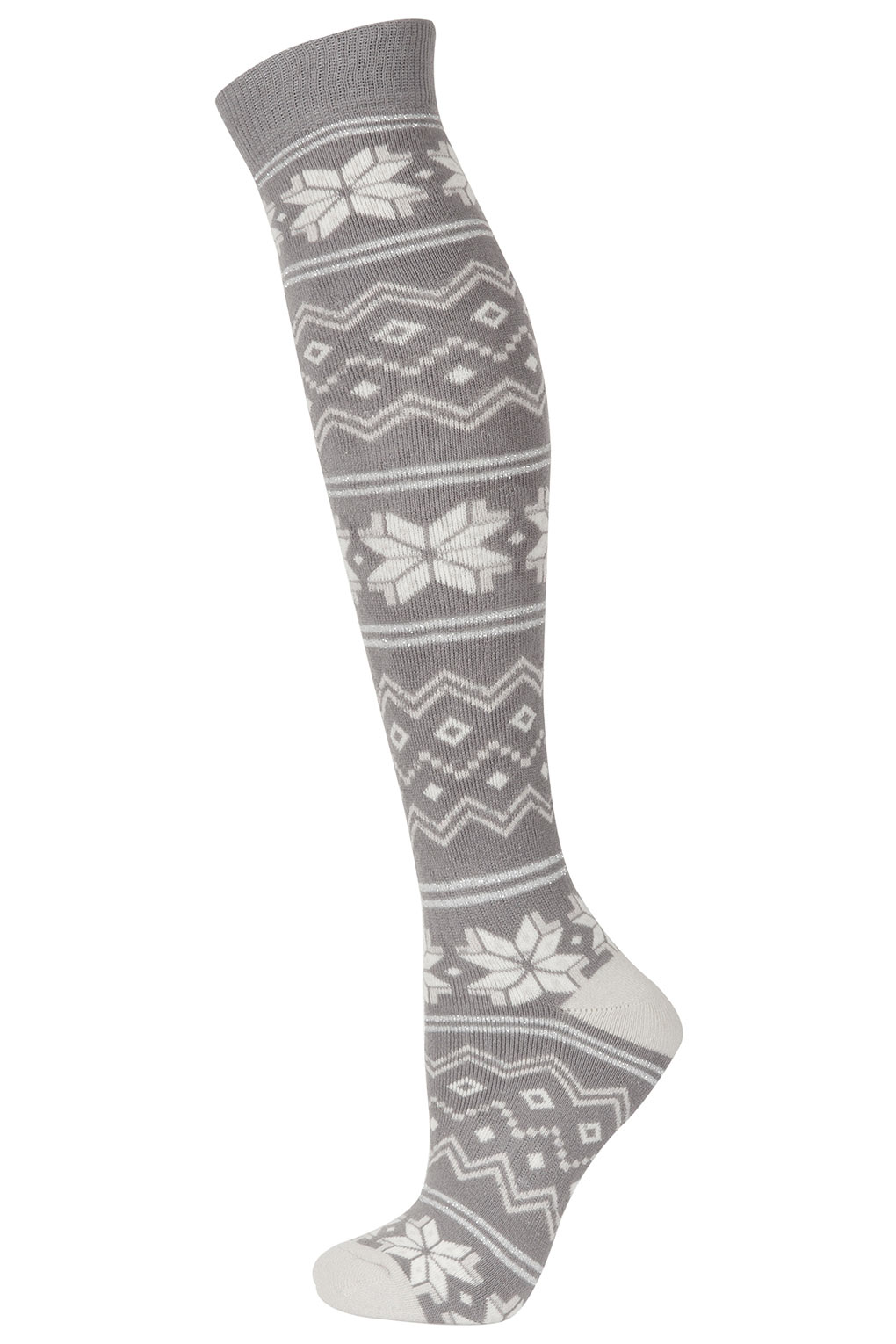 SNO Jacquard print socks, £10